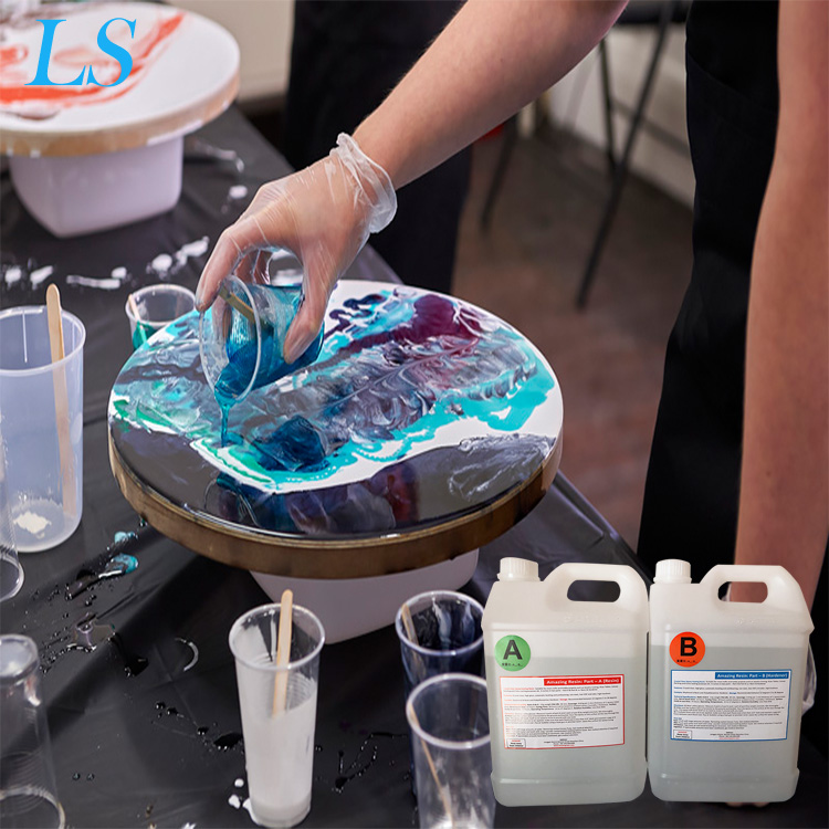 Water Clear Coating Resin for Traparent Epoxy Resin Coating, Casting